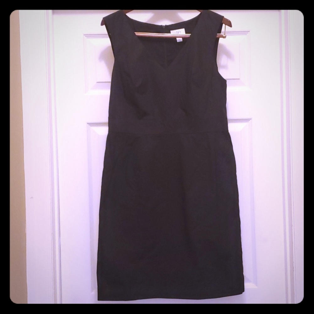 Ann Taylor Loft Black Dress